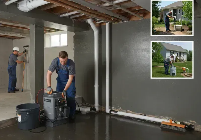 Basement Waterproofing and Flood Prevention process in Bayville, NY